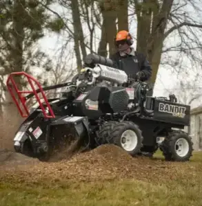 Bandit SG-40 stump grinder for rent from ACT