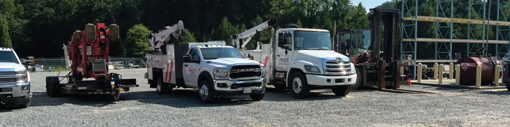 ACT Construction Equipment Mobile Service Trucks